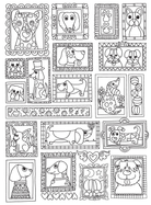 Creative Haven Adorable Dogs Coloring Book by Dover Publications 2