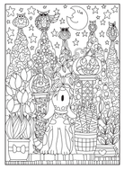 Creative Haven Adorable Dogs Coloring Book by Dover Publications 3