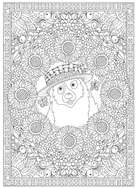 Creative Haven Adorable Dogs Coloring Book by Dover Publications 4