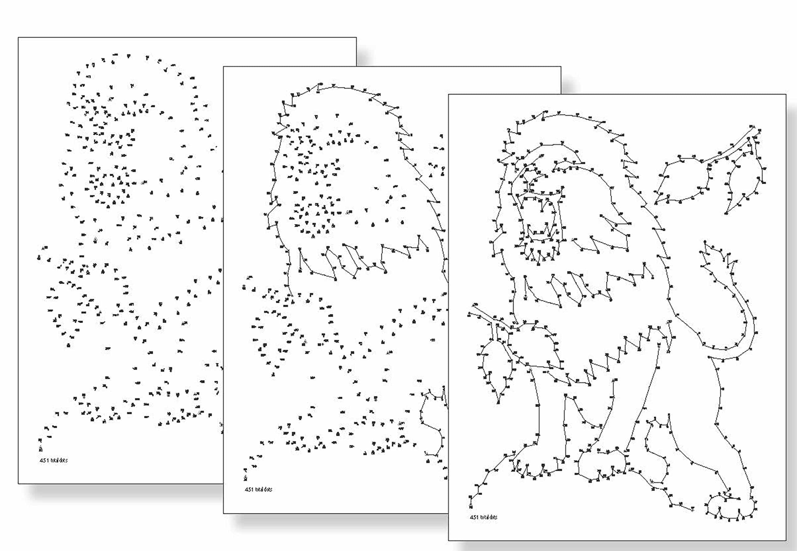 Creative Haven Dot to Dot Coloring Book by Dover Publications 1