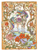 Creative Haven Dream Horses Coloring Book by Dover Publications 1