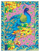 Creative Haven Peacock Designs Coloring Book by Dover Publications 1