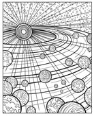 Creative Haven SkyScapes Coloring Book by Dover Publications 2