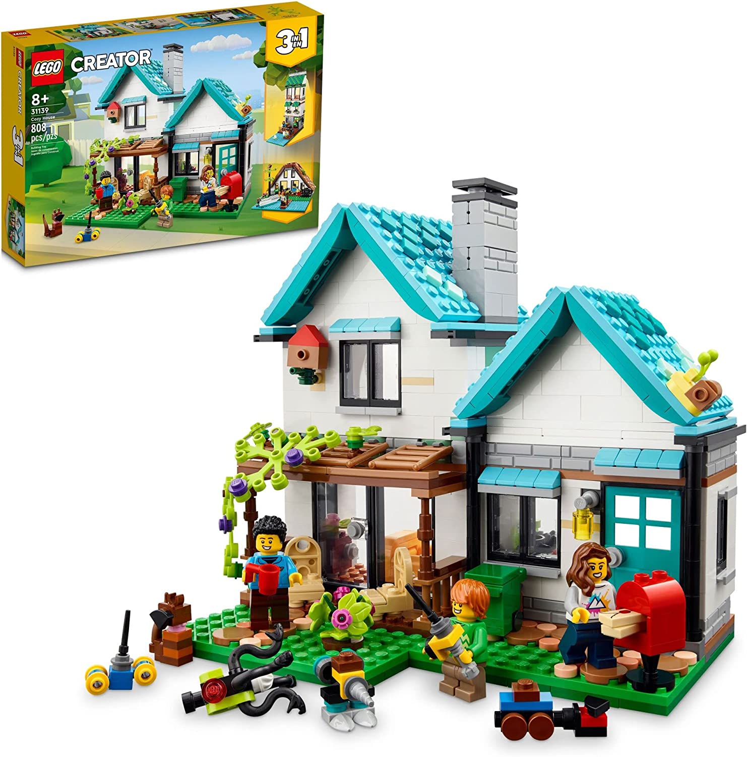 Creator 3 in 1 Cozy House-by-Lego