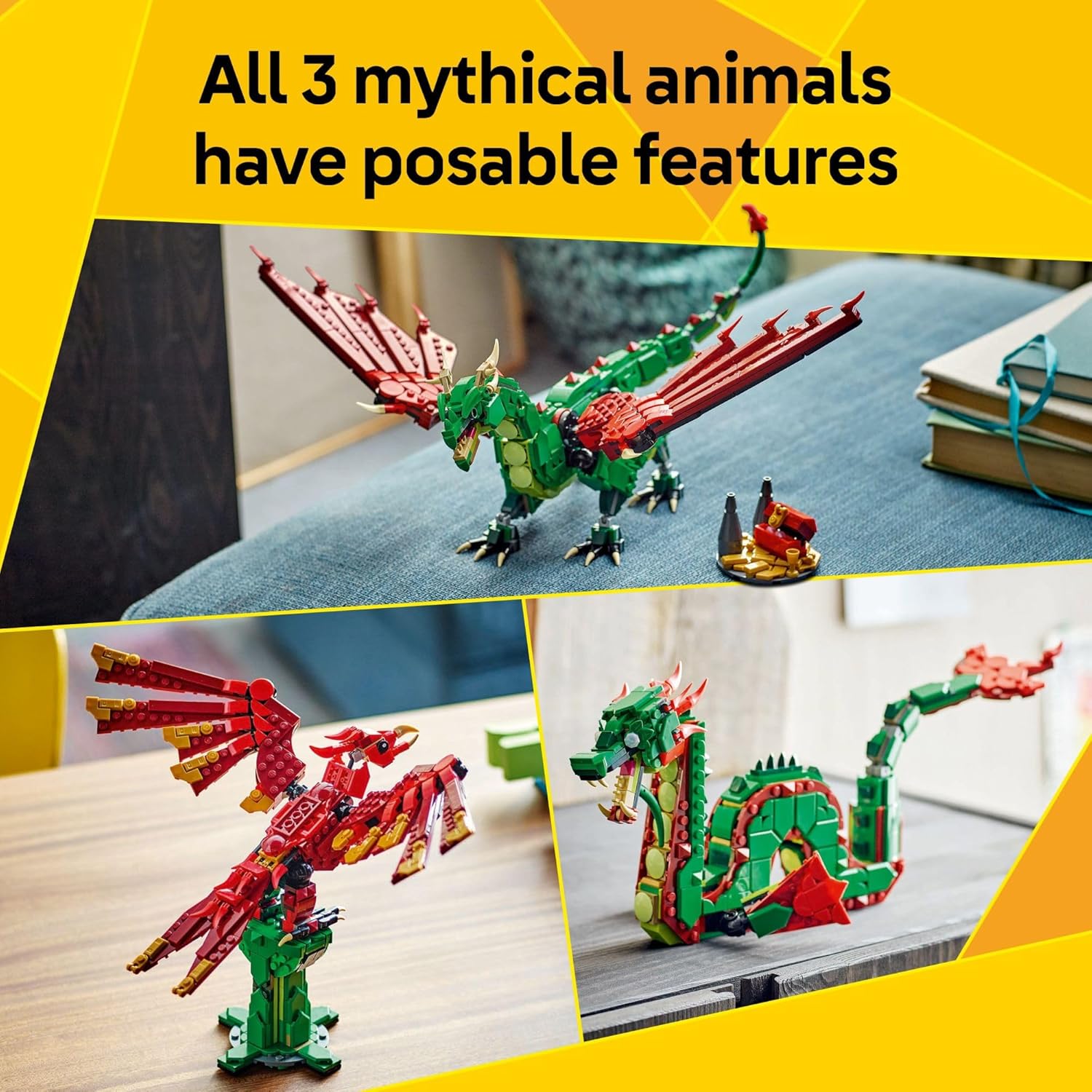 Creator 3 in 1 Medieval Dragon – A2Z Science & Toys