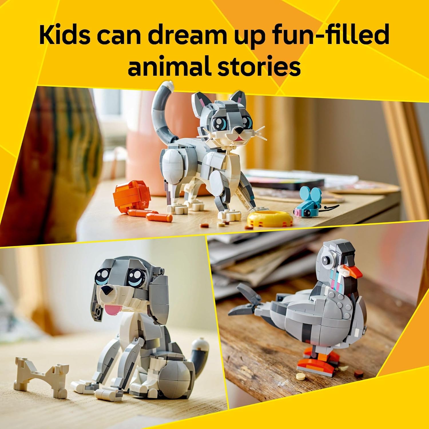 Creator 3 in 1 Playful Cat – A2Z Science & Toys