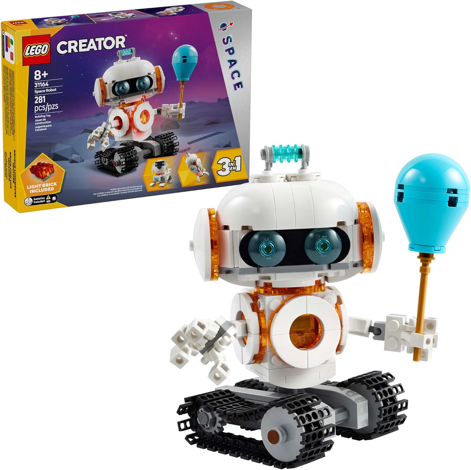 Creator 3 in 1 Space Robot-by-Lego
