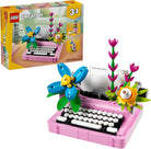 Creator 3 in 1 Typewriter with Flowers-by-Lego