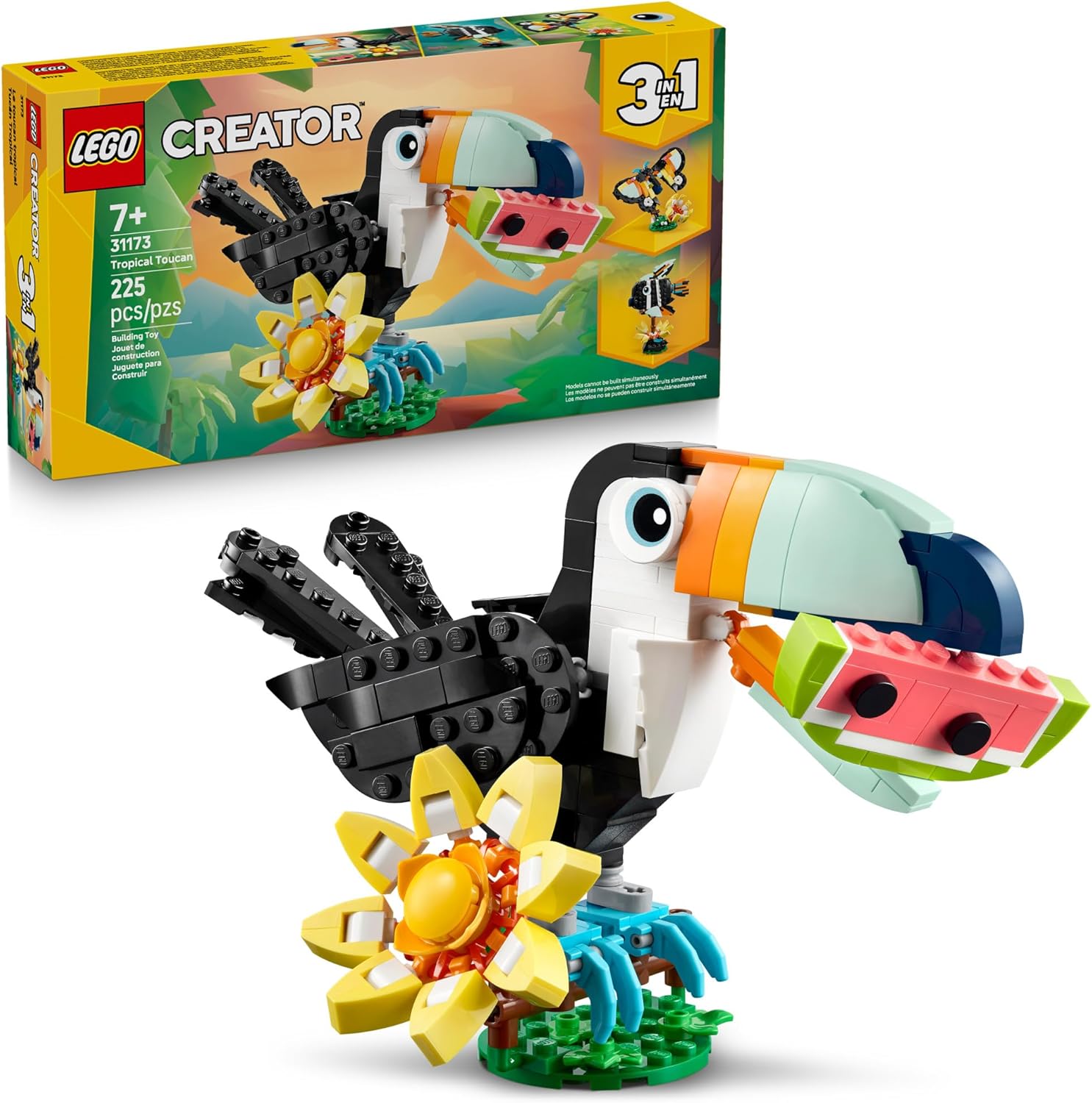 Creator 3 in 1 Wild Animals: Tropical Toucan – A2Z Science & Toys