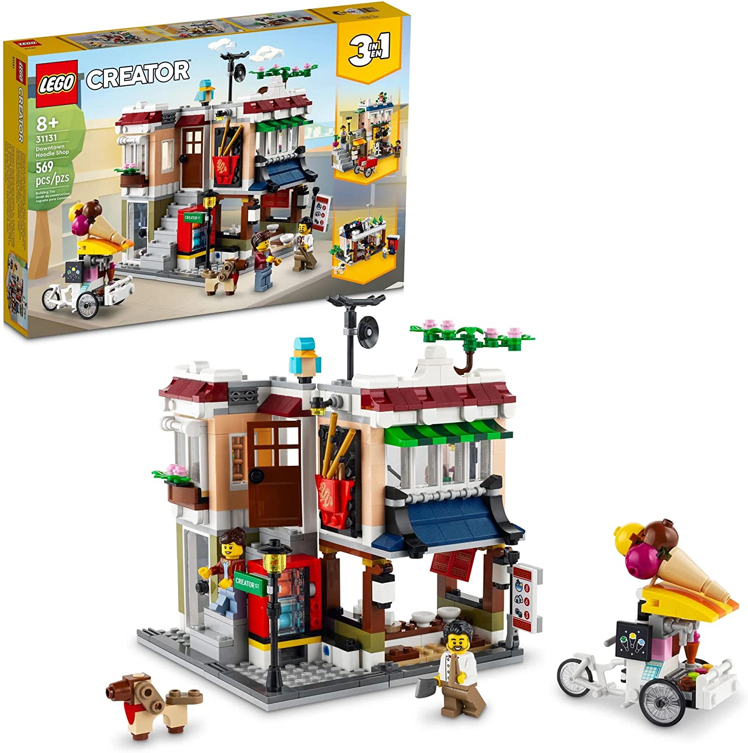Creator 3in1 Downtown Noodle Shop by Lego