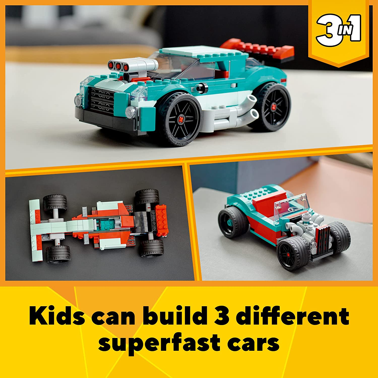 Creator 3in1 Street Racer by Lego 1