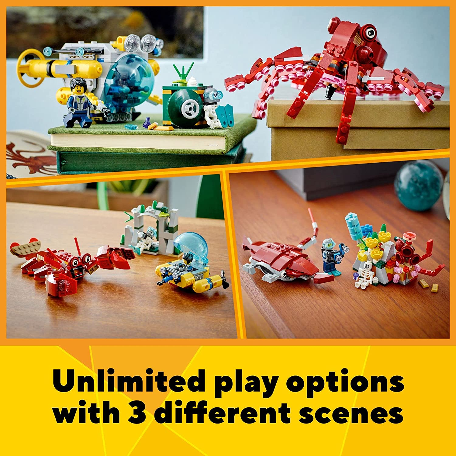 Creator 3in1 Sunken Treasure Mission by Lego 2