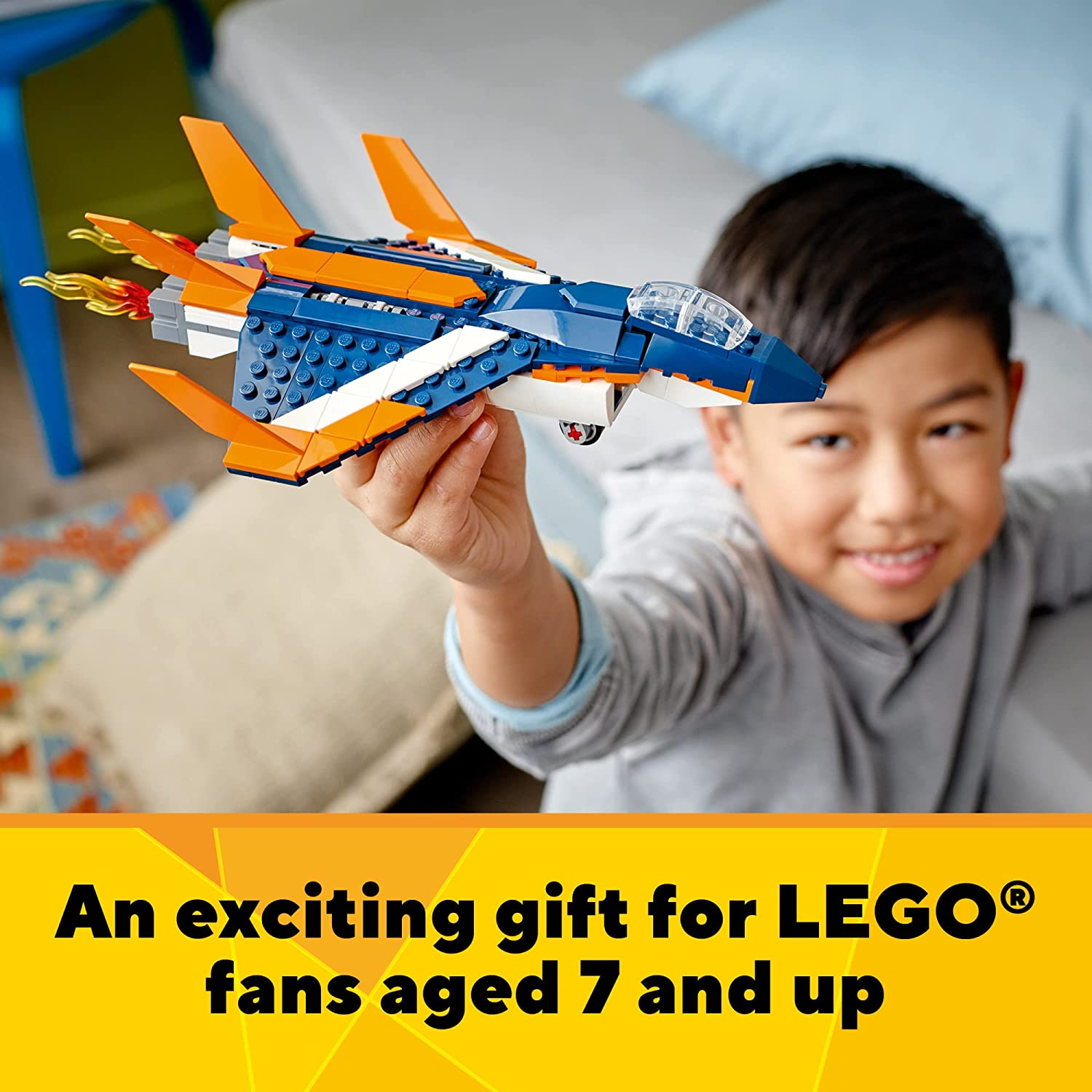 Creator 3in1 Supersonic Jet by Lego 5