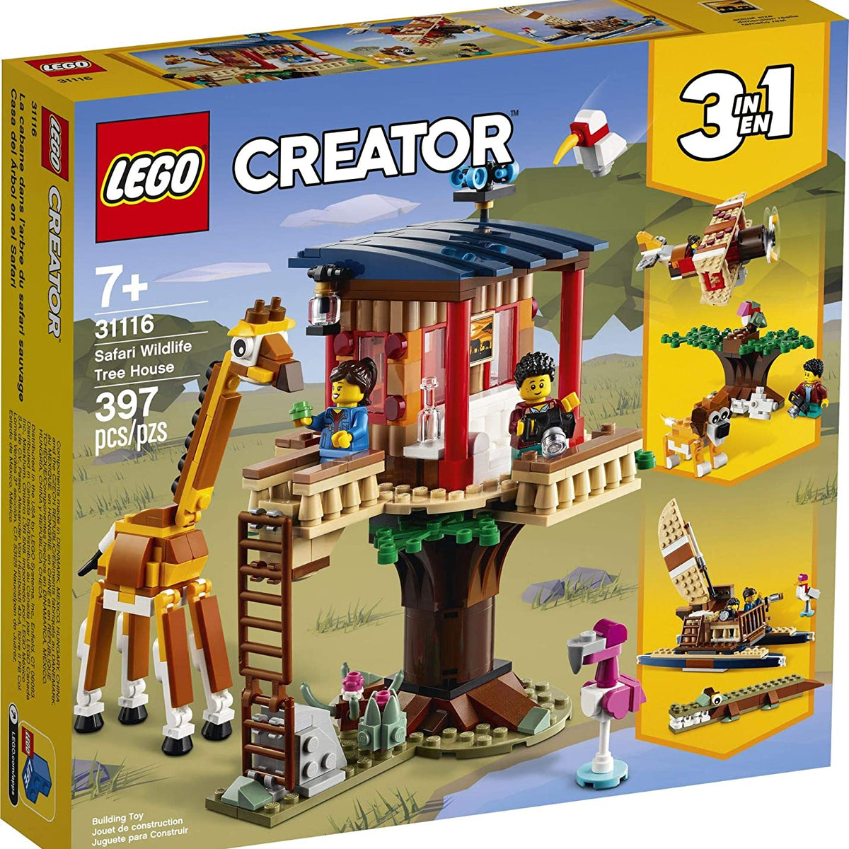 Creator Safari Wildlife Tree House – A2Z Science & Toys