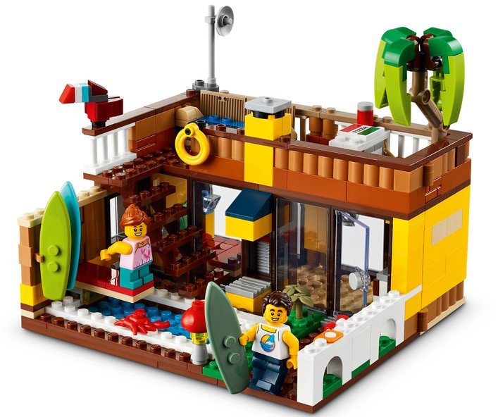 Creator Surfer Beach House by Lego 4