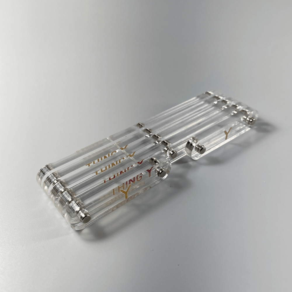 Crystal Clear Thing Y Medium Set 4 and 2 Pack by Thingy 1