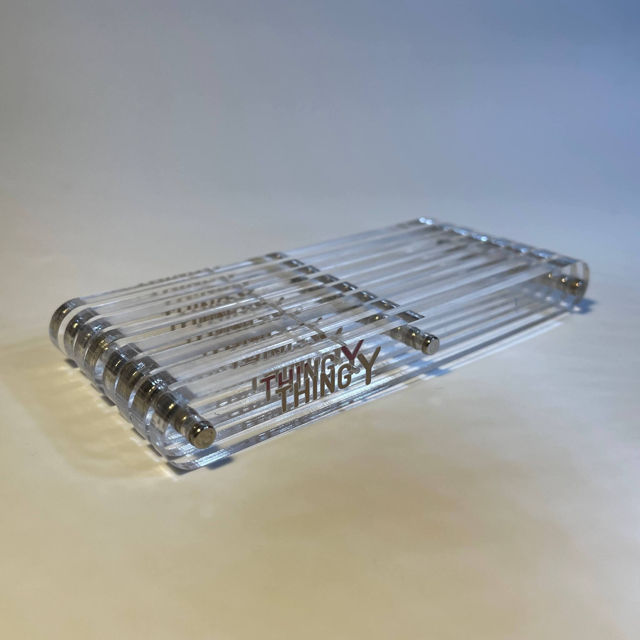 Crystal Clear Thing Y Medium Set 8 and 2 Pack by Thingy 1