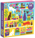 Curious Cats 500pc Puzzle by Galison