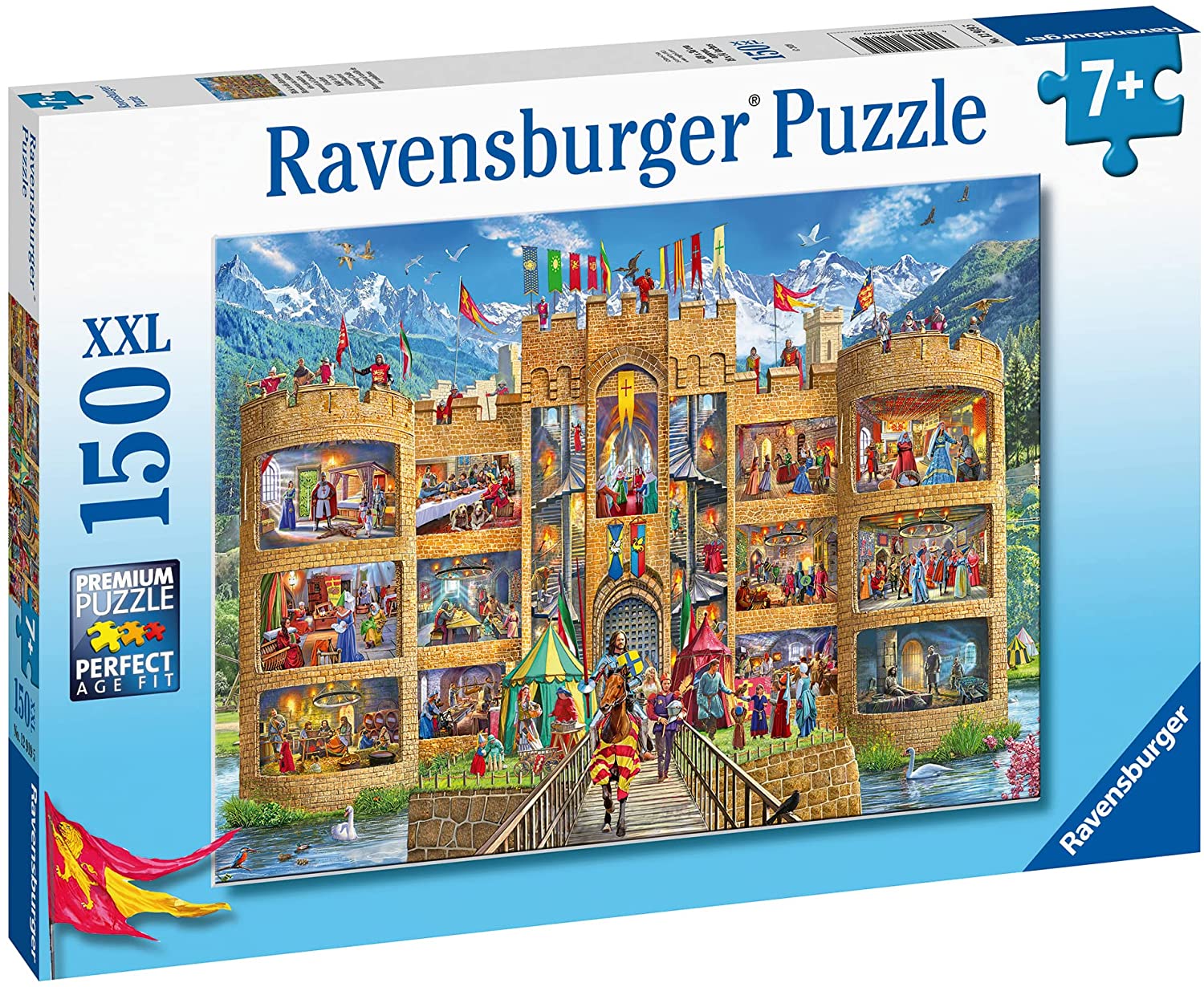 Cutaway Castle 150pc Puzzle by Ravensburger 2