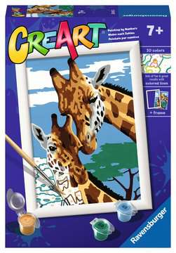 Cute Giraffes Paint By Number-by-Ravensburger
