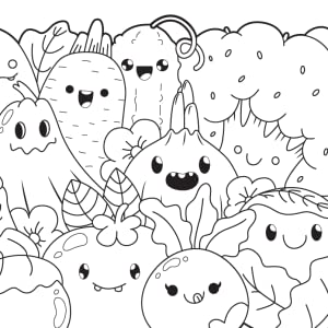 Cute Kawaii Coloring Color Super Cute Cats Sushi Clouds Flowers Monsters Sweets and More by Quarto Publishing 1