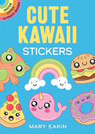 Cute Kawaii Stickers-by-Dover Publications
