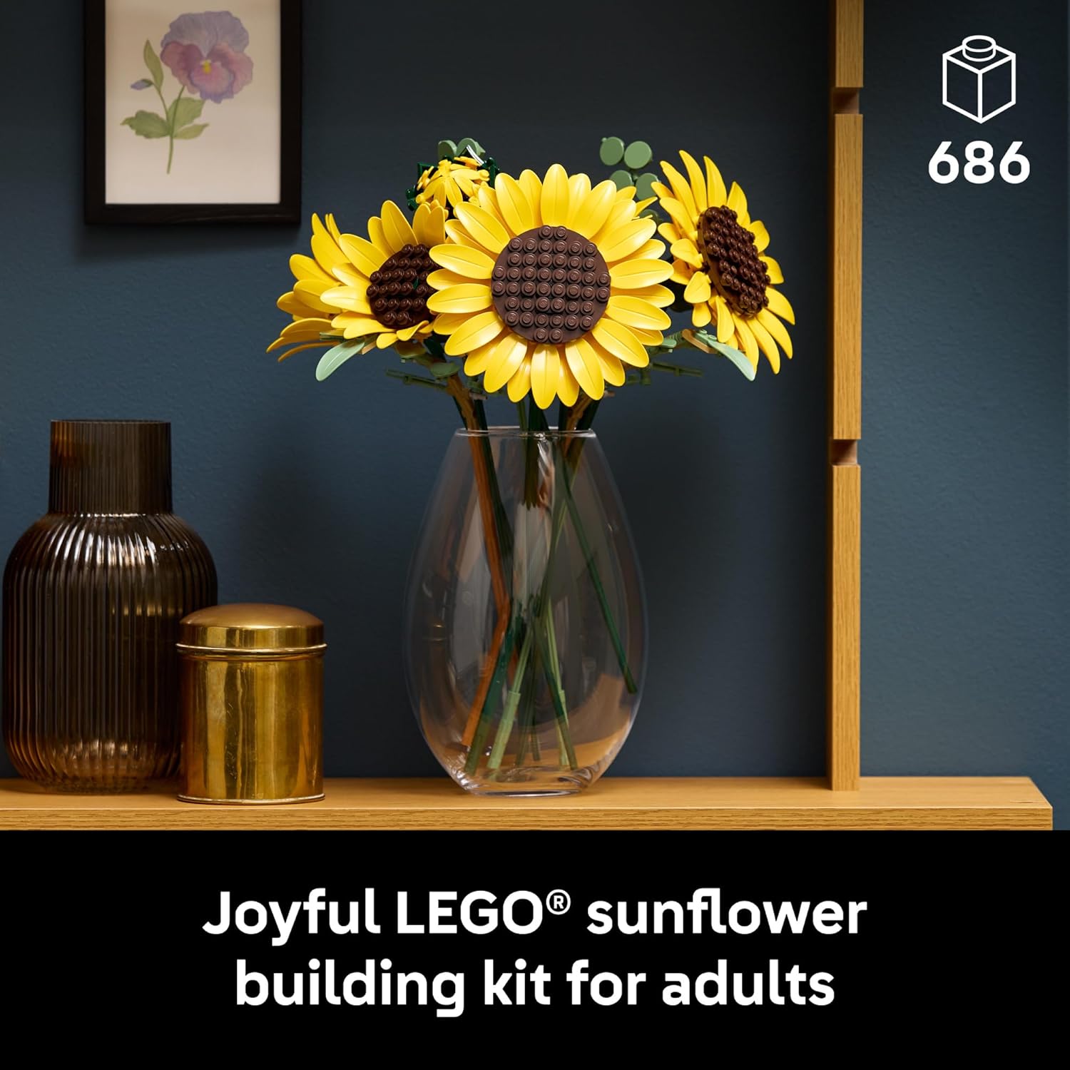 Botanicals Sunflower Bouquet  by Lego