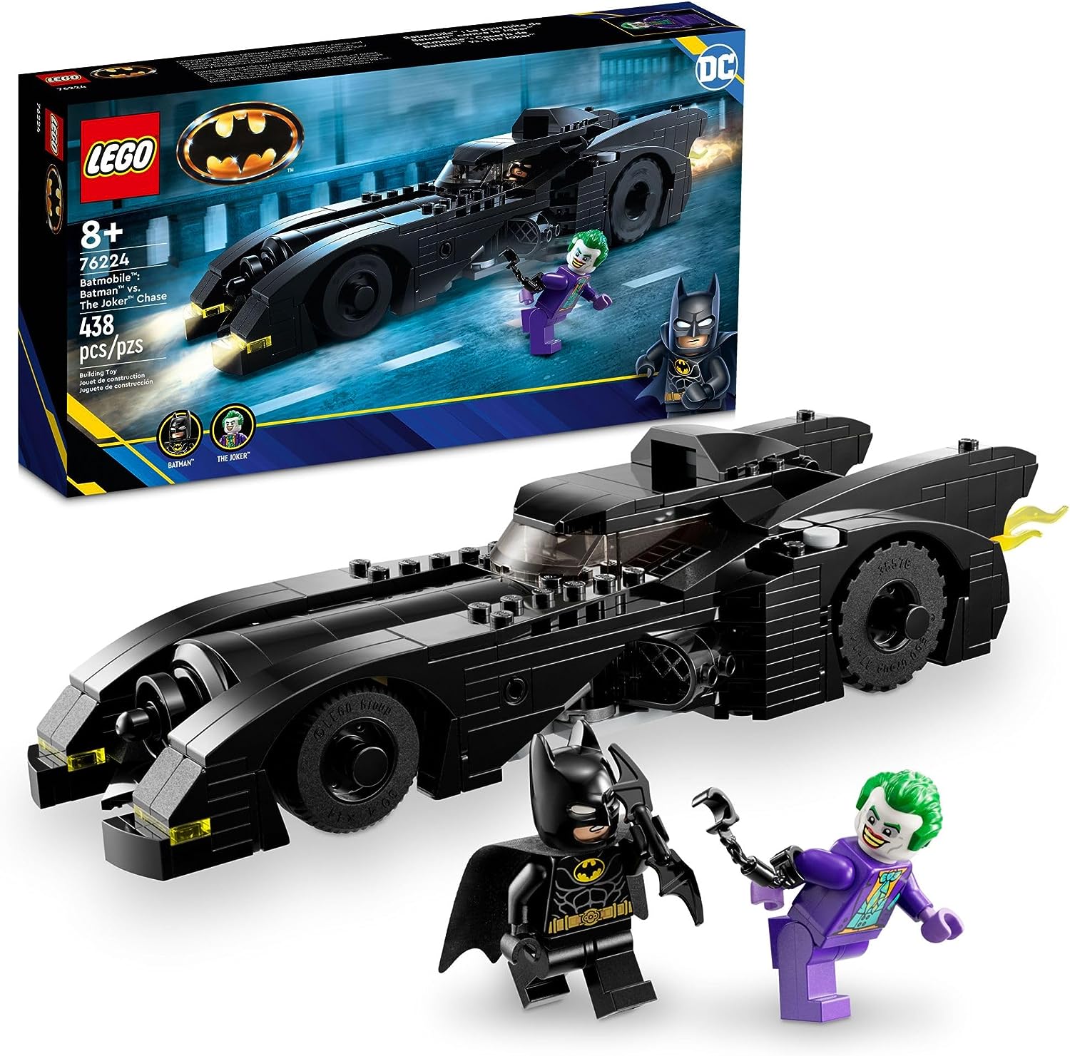 DC Batmobile: Batman vs. The Joker Chase-by-Lego
