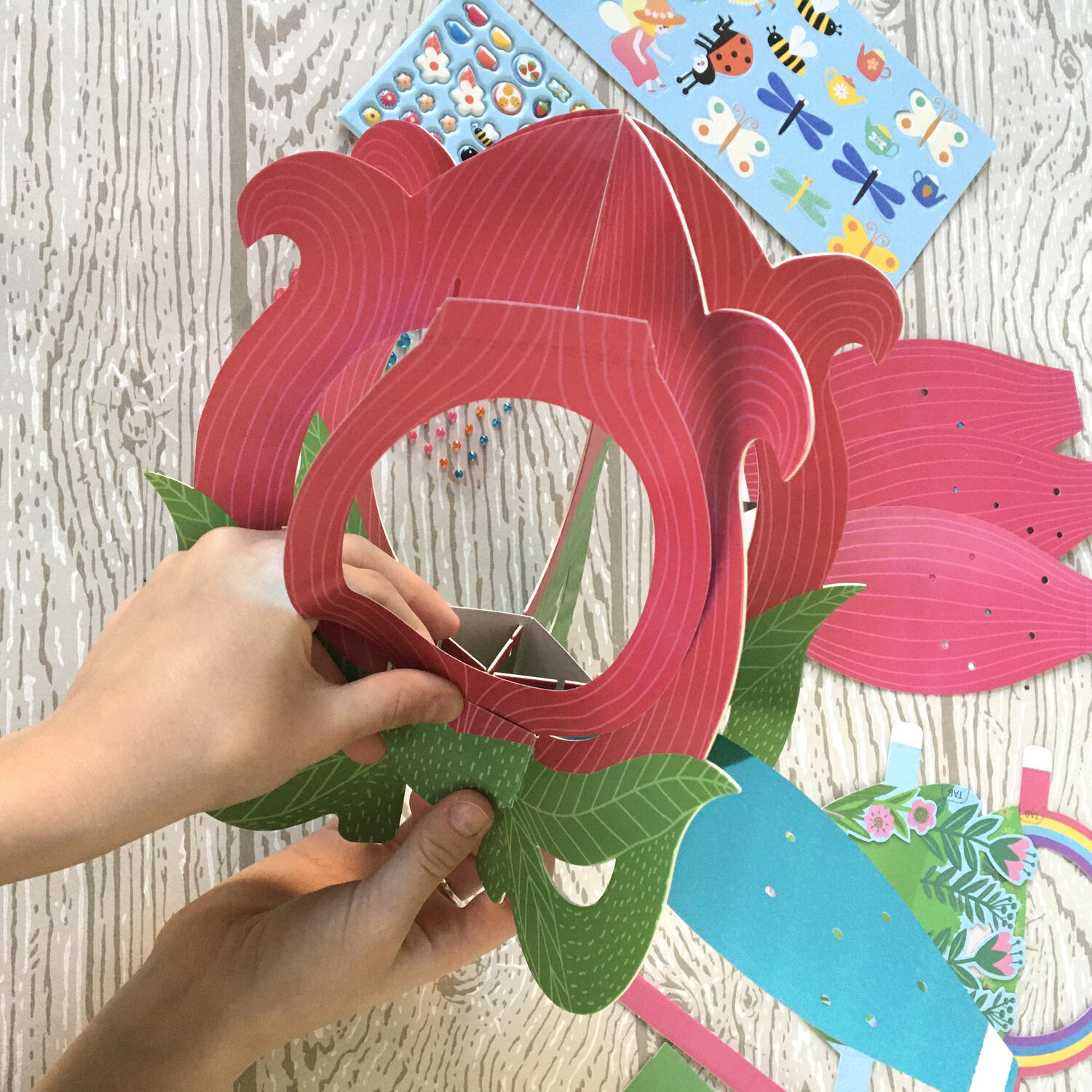 DIY Lantern Lands Fairy Flower Party by Bright Stripes 4
