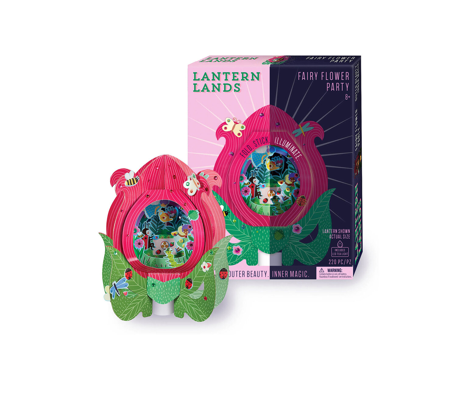 DIY Lantern Lands Fairy Flower Party by Bright Stripes