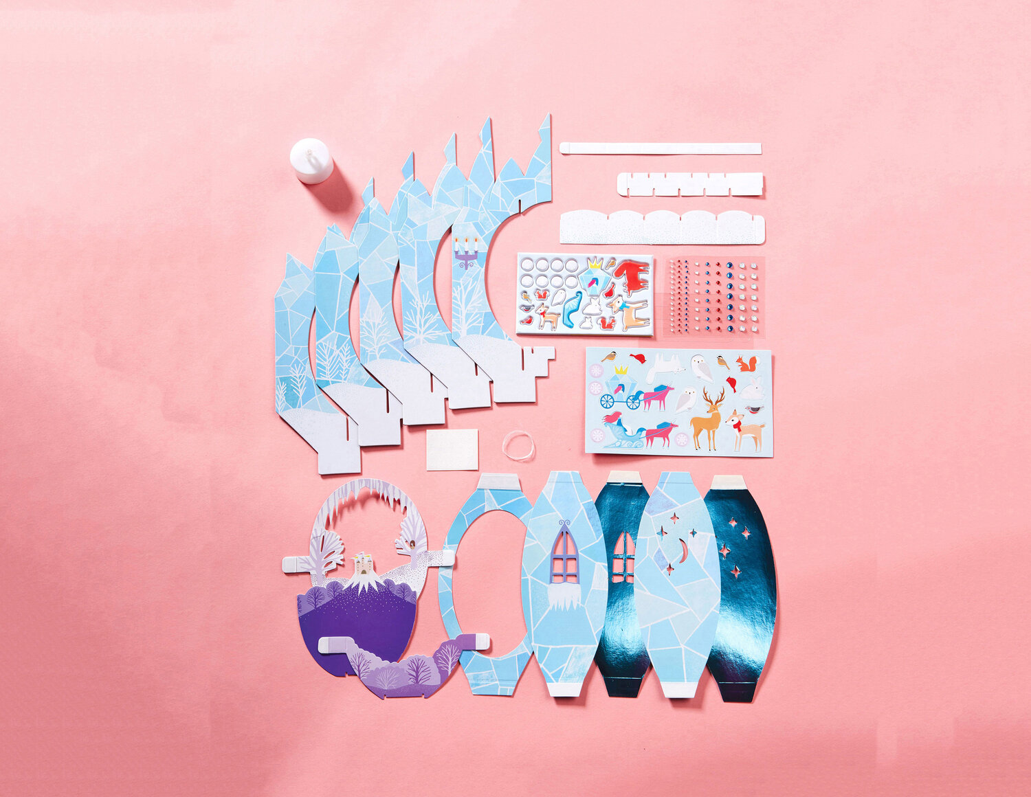 DIY Lantern Lands Ice Palace Fantasy by Bright Stripes 3