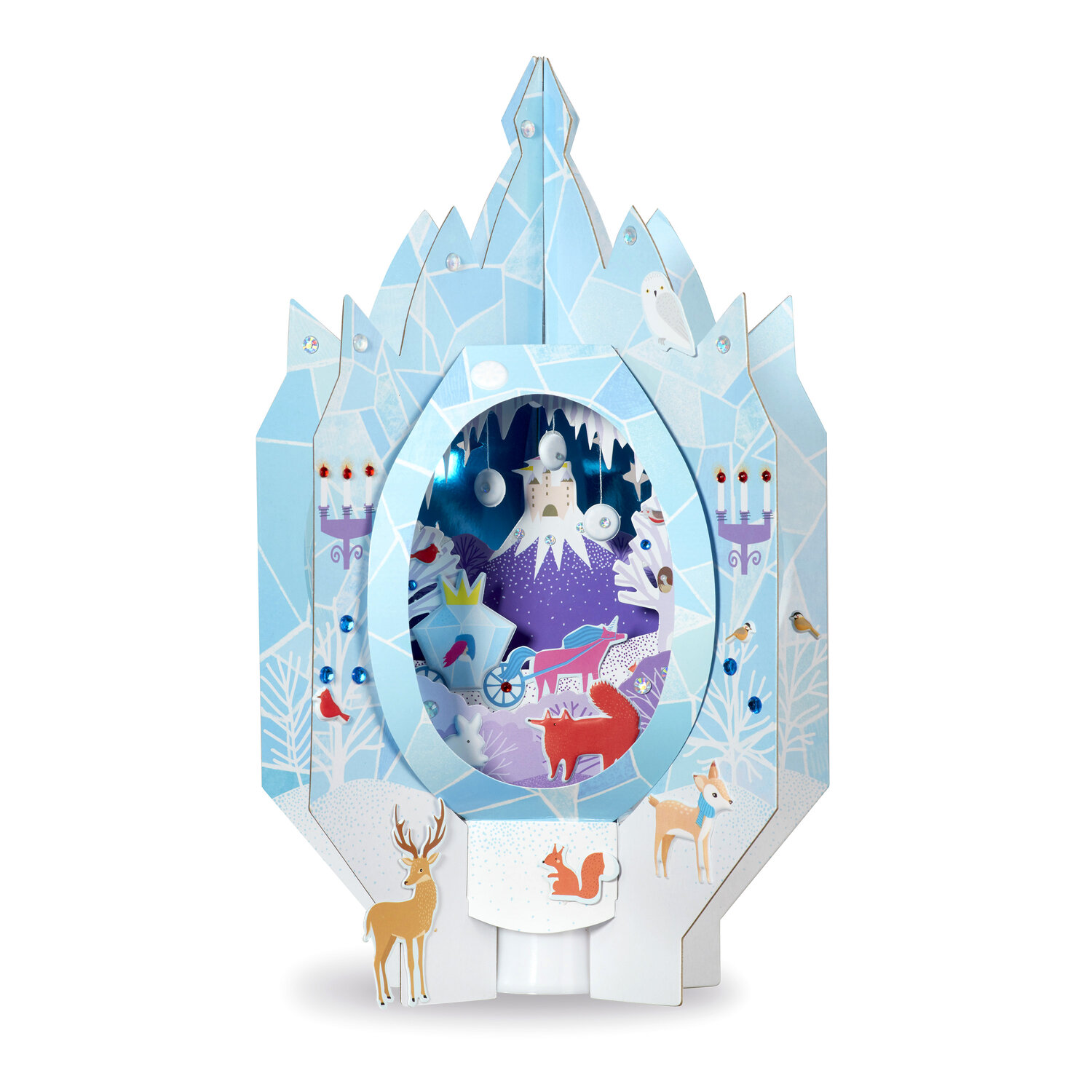 DIY Lantern Lands Ice Palace Fantasy by Bright Stripes 4