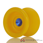 DIY YoYo - Yellow w/Blue Hub - Doctor Popular-by-Doctor Popular