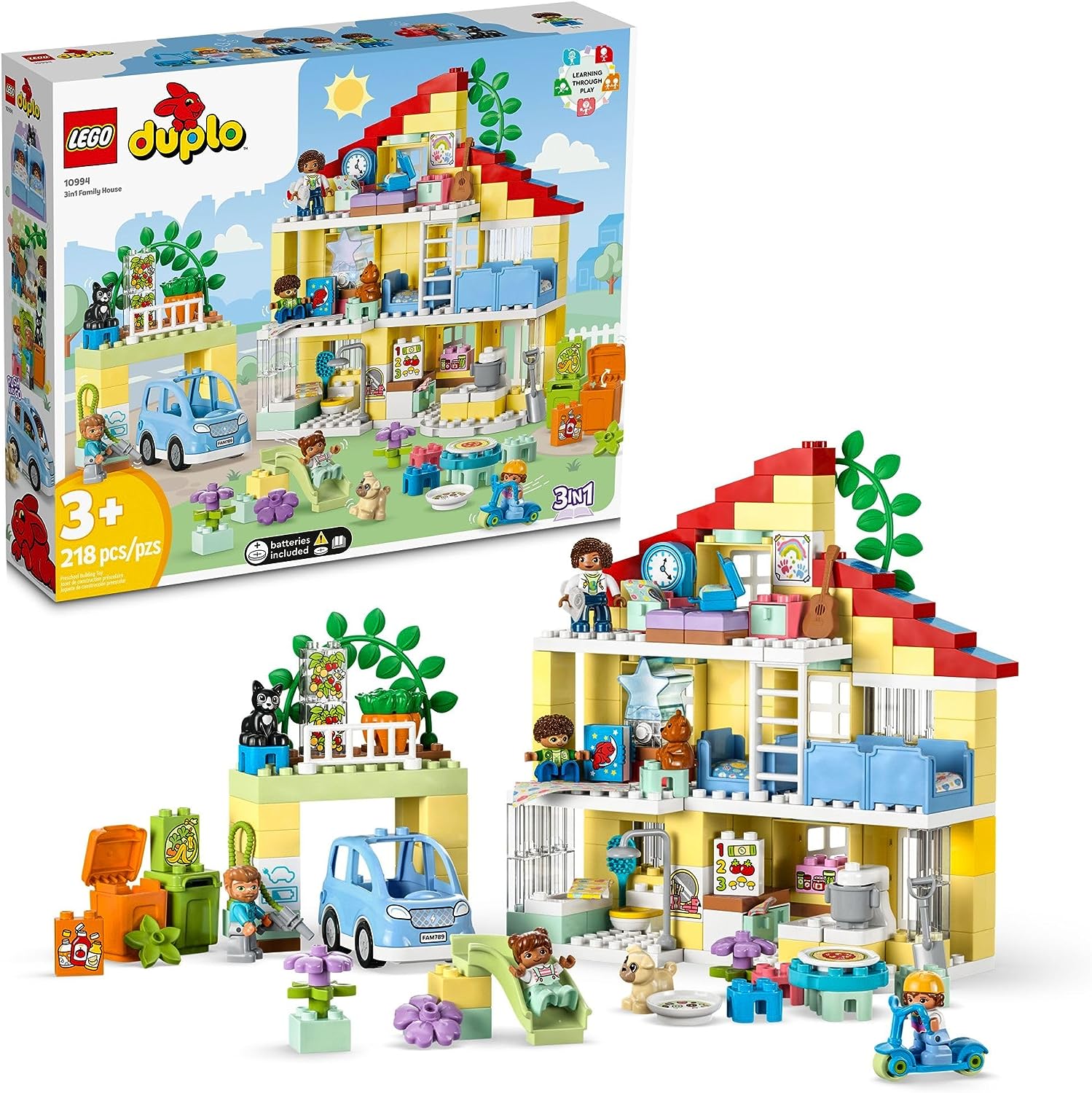 DUPLO Town 3in1 Family House-by-Lego
