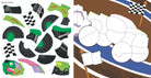 My First Color-by-Sticker Book - Monster Trucks  by Peter Pauper Press