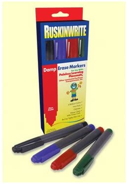 Damp Erase Markers for Placemats by Painless Learning