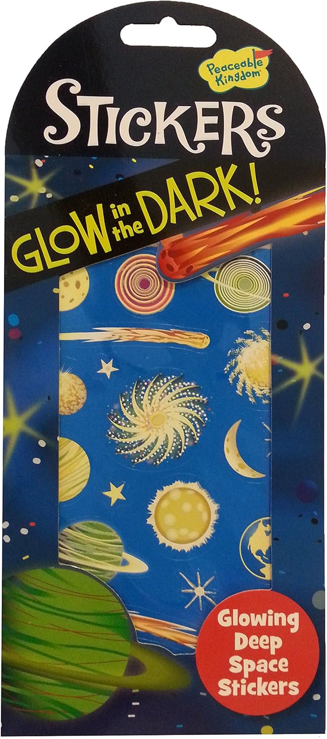 Deep Space Glow Stickers-by-Peaceable Kingdom
