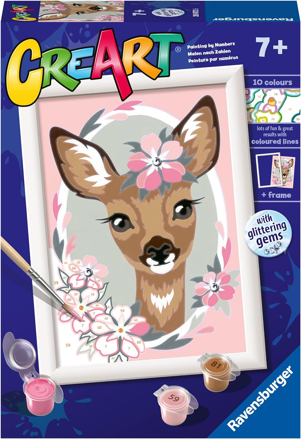 Delightful Deer Paint By Number-by-Ravensburger