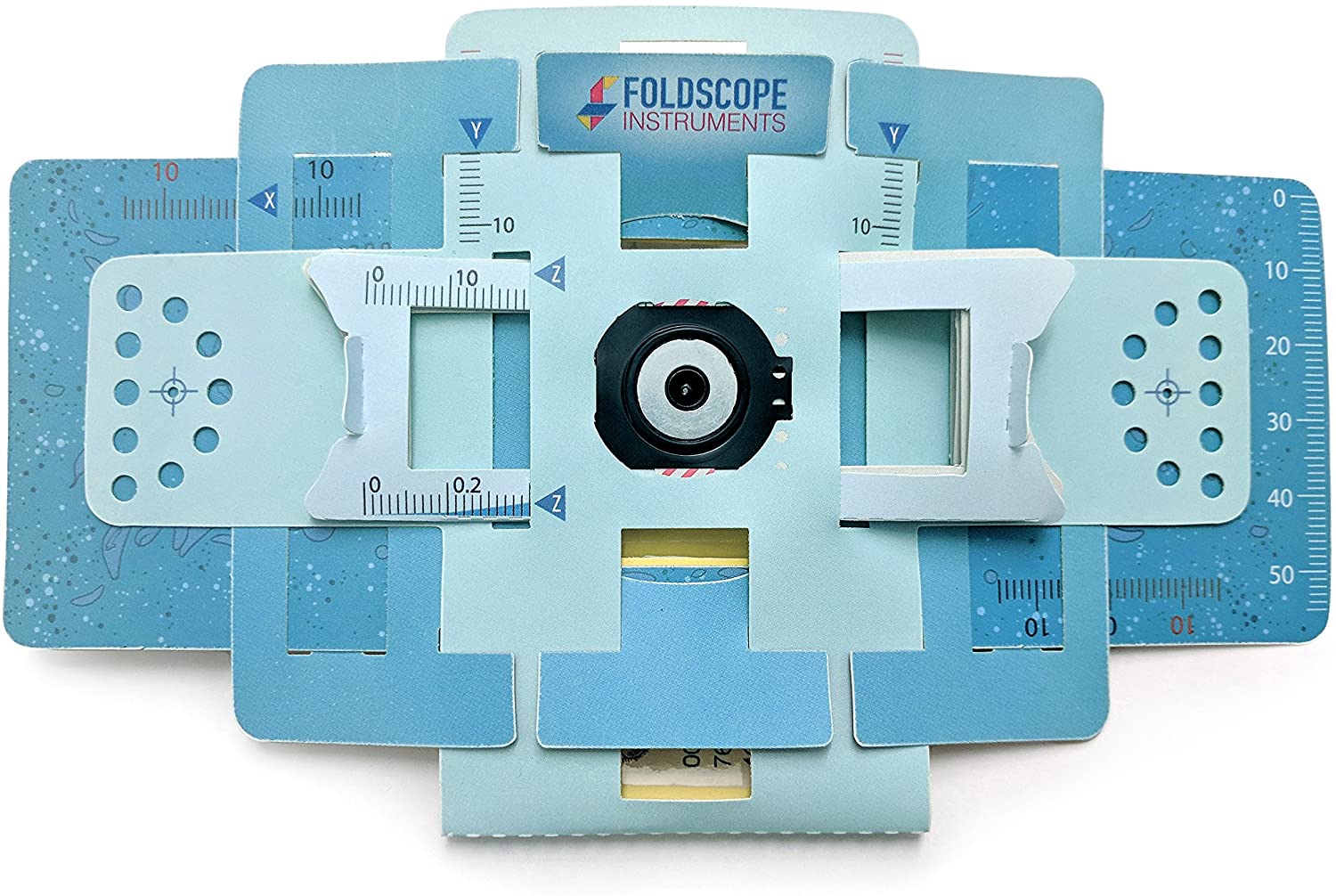 Deluxe Foldscope Microscope Kit by Foldscope Instruments 1