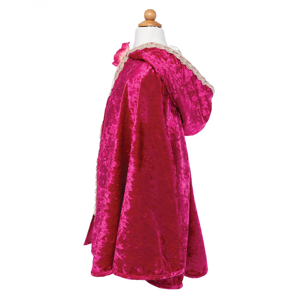 Deluxe Fuchsia Princess Cape Medium Size 5 6 by Great Pretenders 1