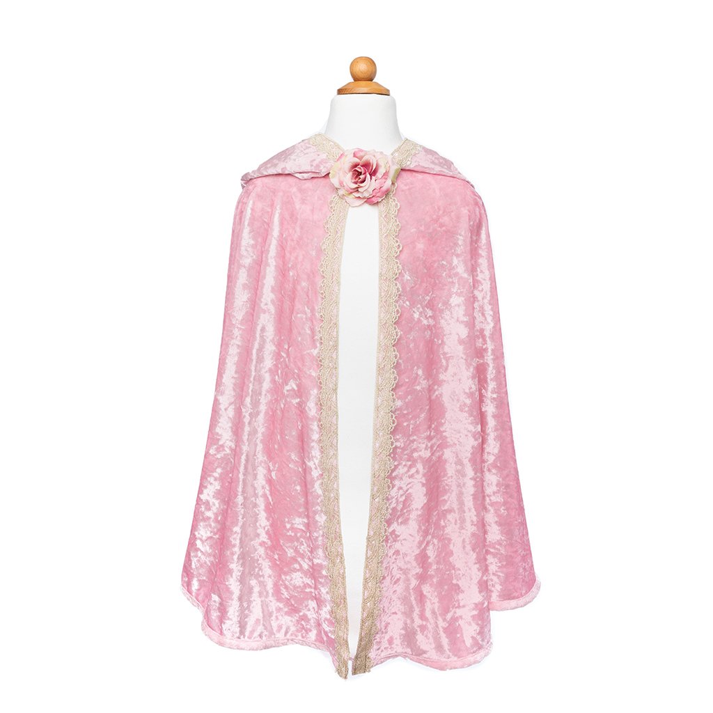 Deluxe Pink Princess Cape Medium Size 5 6 by Great Pretenders