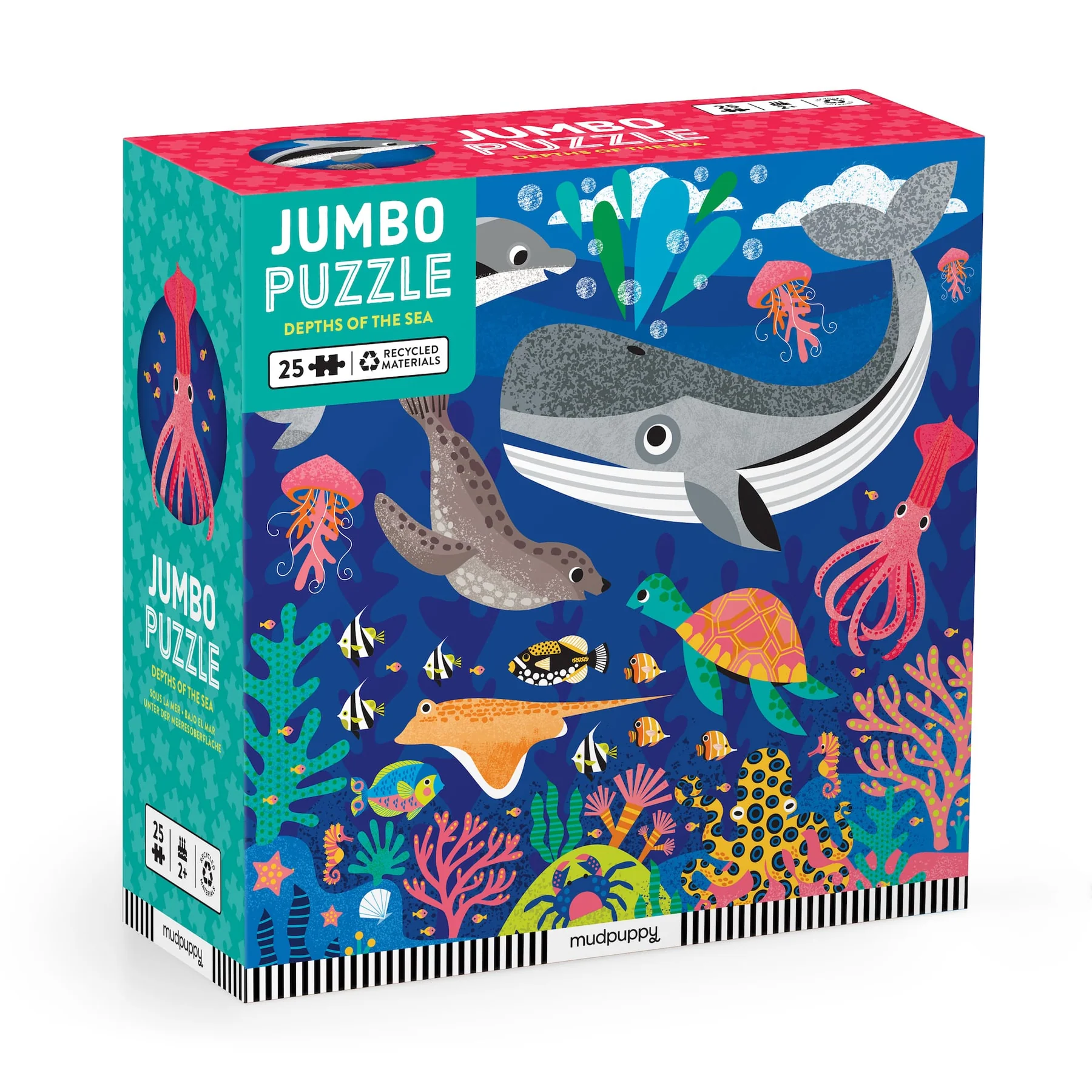 Depths of the Sea Jumbo 25pc Puzzle-by-Mudpuppy