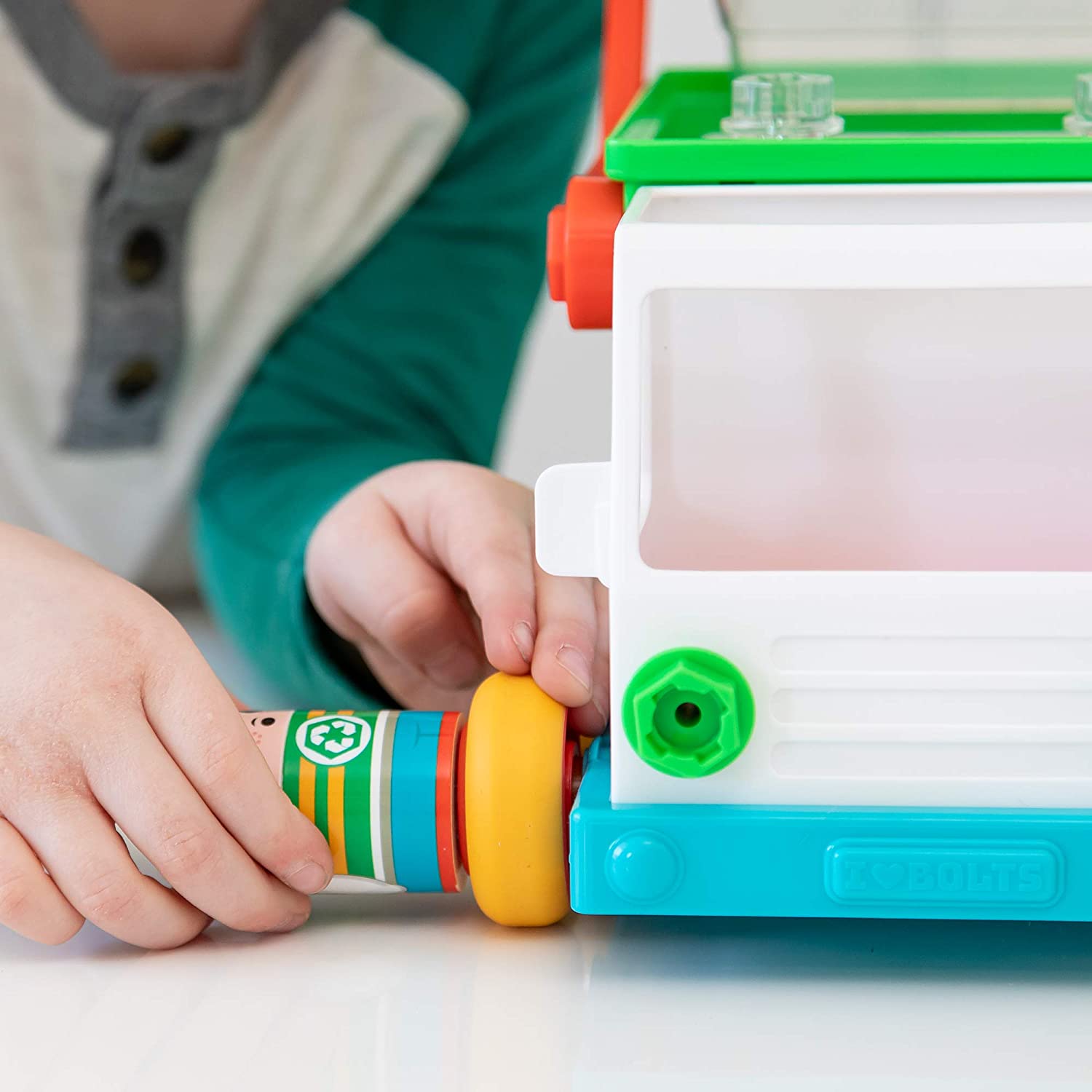 Design Drill Bolt Buddies Pick it Up Truck by Educational Insights 3