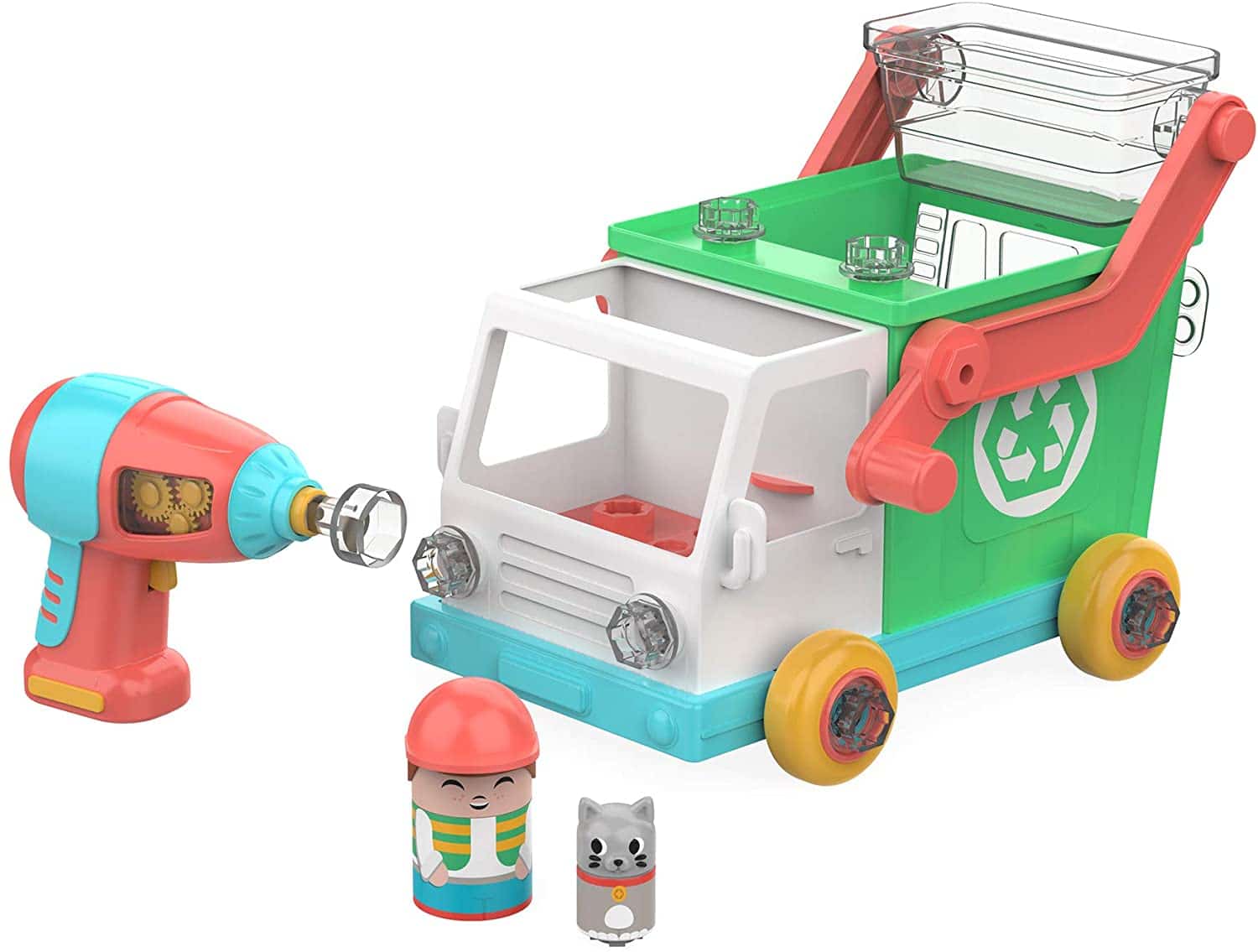 Design Drill Bolt Buddies Pick it Up Truck by Educational Insights