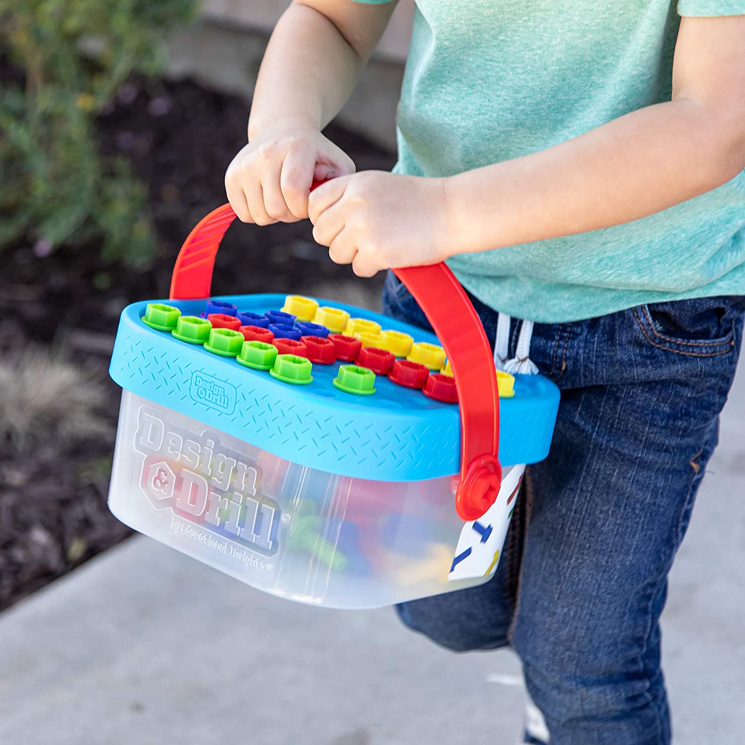 Design & Drill Bolt-It Bucket – A2Z Science & Toys