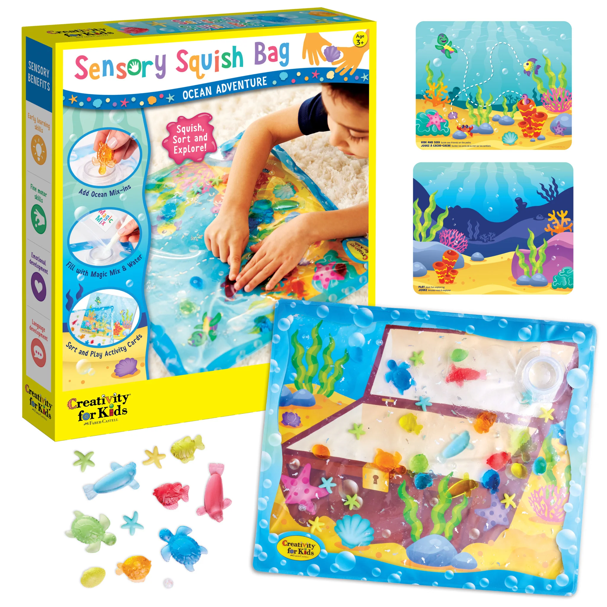 Sensory Squish Bag Ocean Adventure by Creativity for Kids