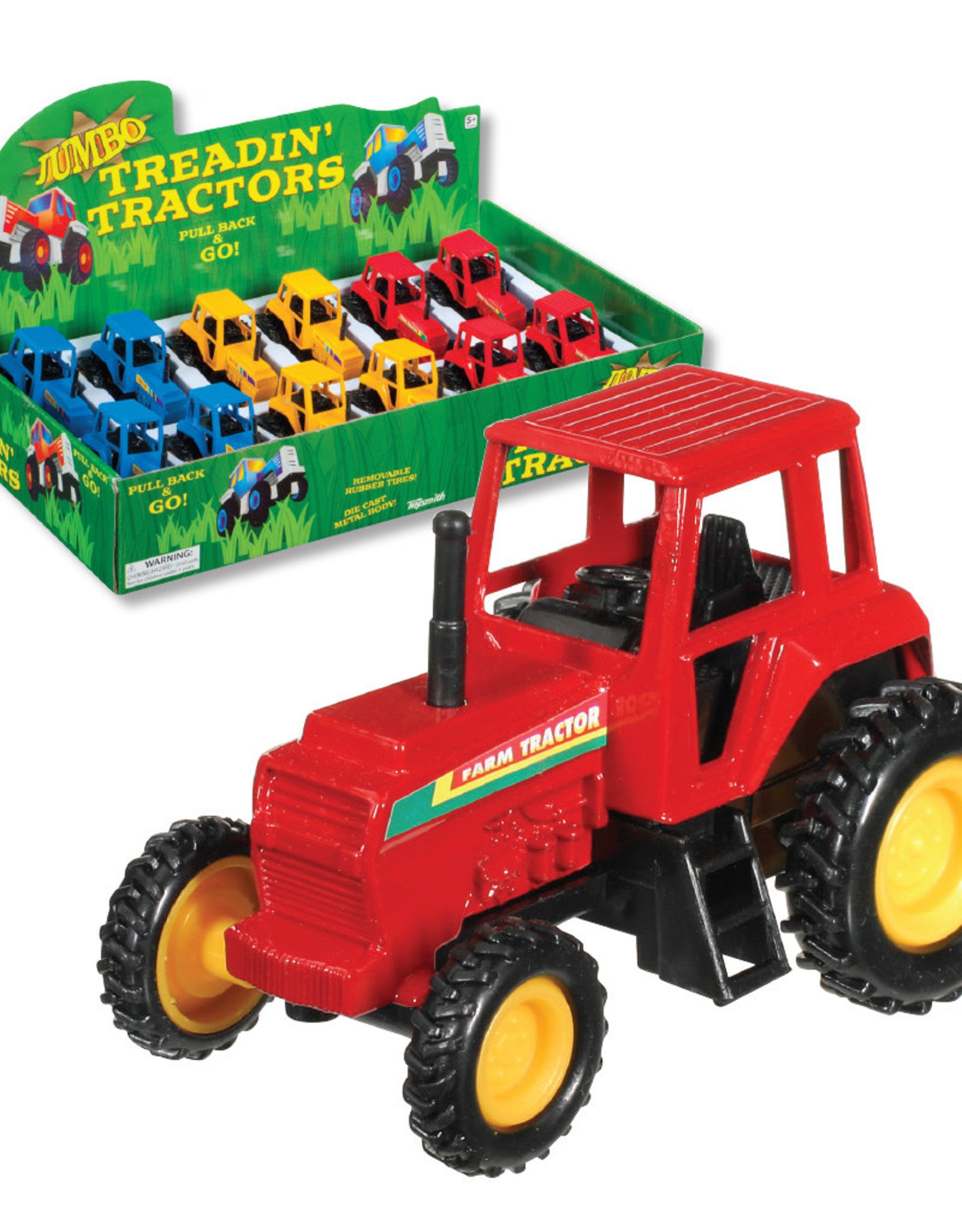 Diecast Treading Tractor by Toysmith