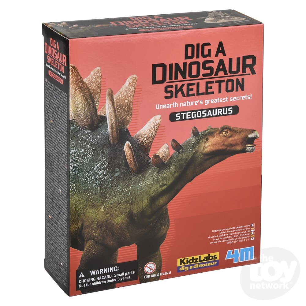 Dig A Dino Skeleton - Stegosaurus-by-The Toy Network