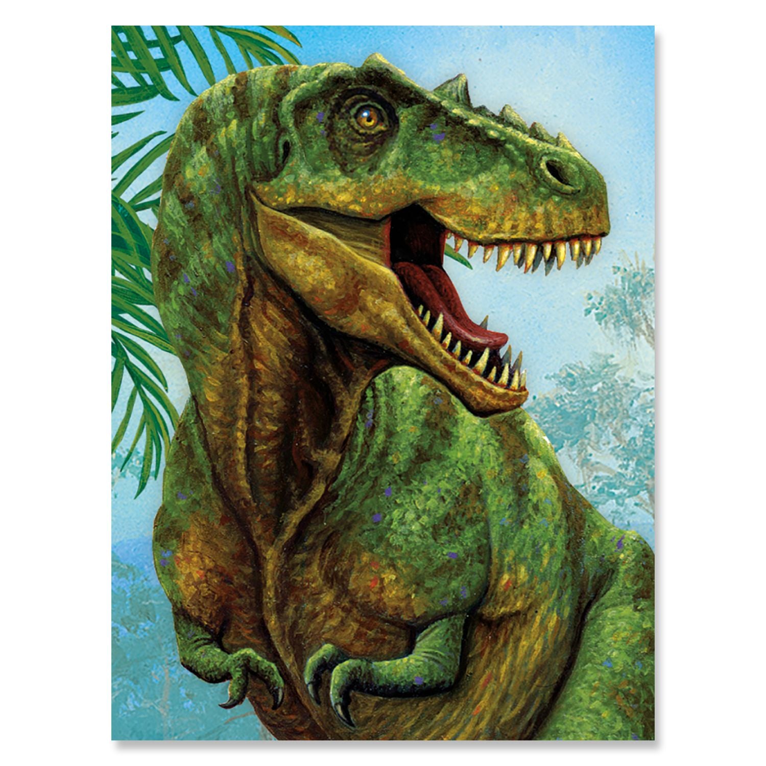 Dino Birthday Enclosure Card by Peaceable Kingdom