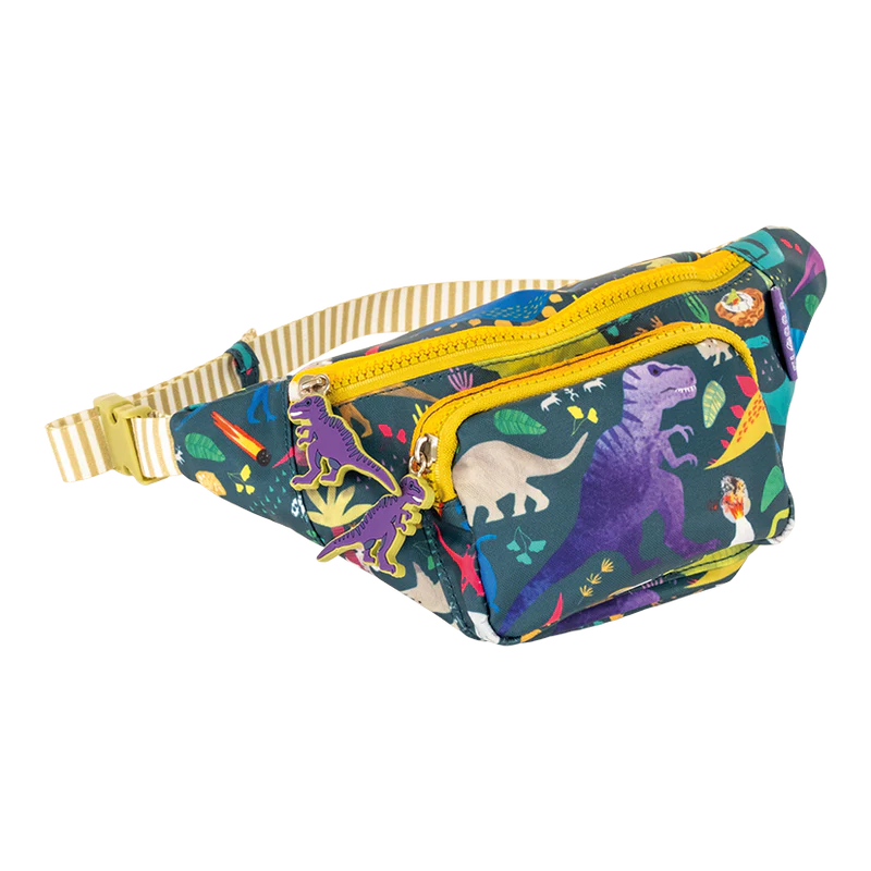 Dino Design Belt Bag-by-Floss & Rock